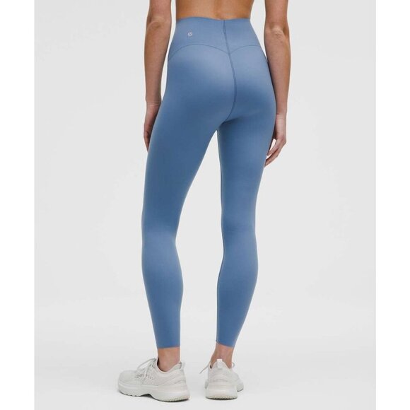 NWT Lululemon Glow Up Super High-Rise Tight 25" - 10 Washed Denim - Picture 2 of 7